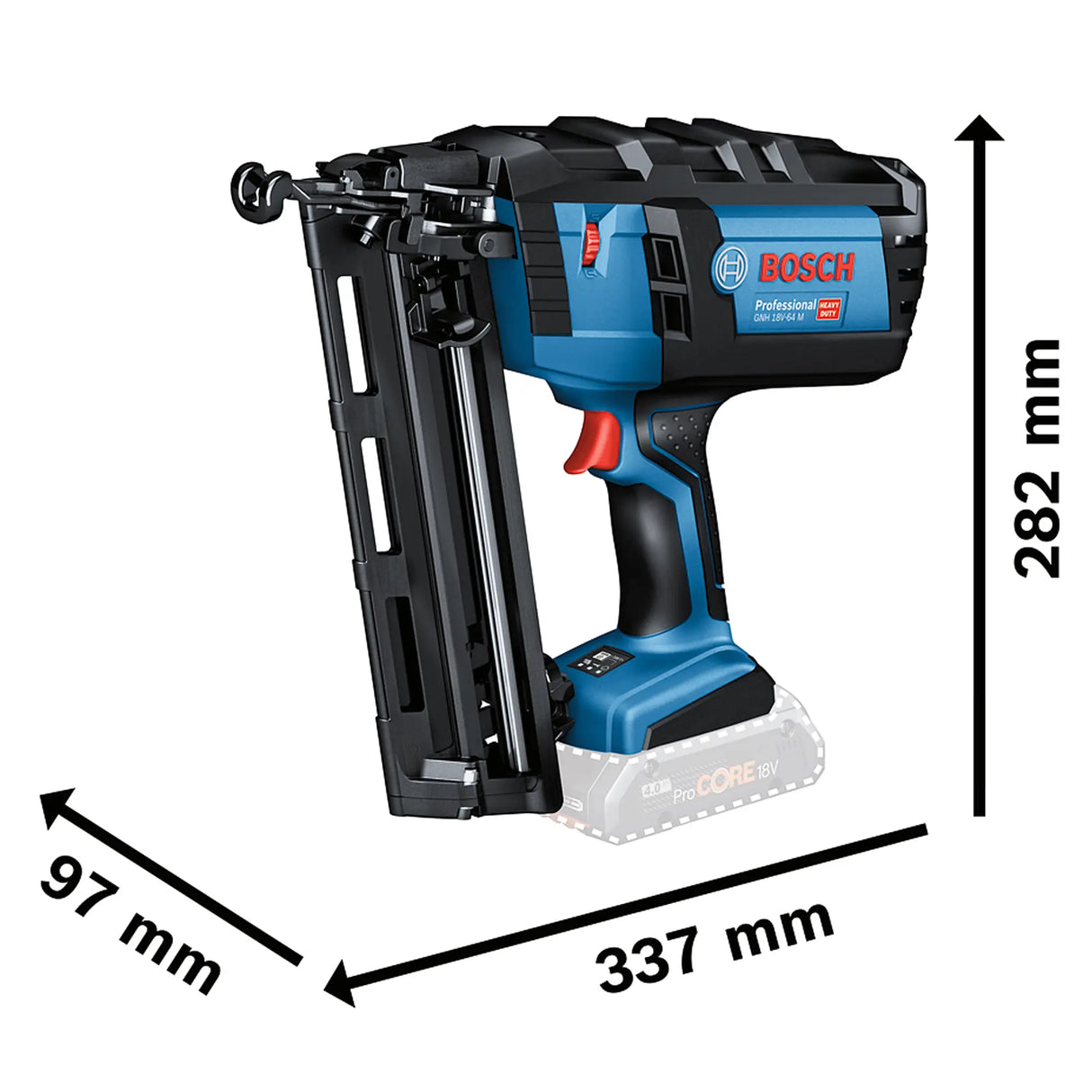 Chiodatrice Bosch GNH 18V-64 M