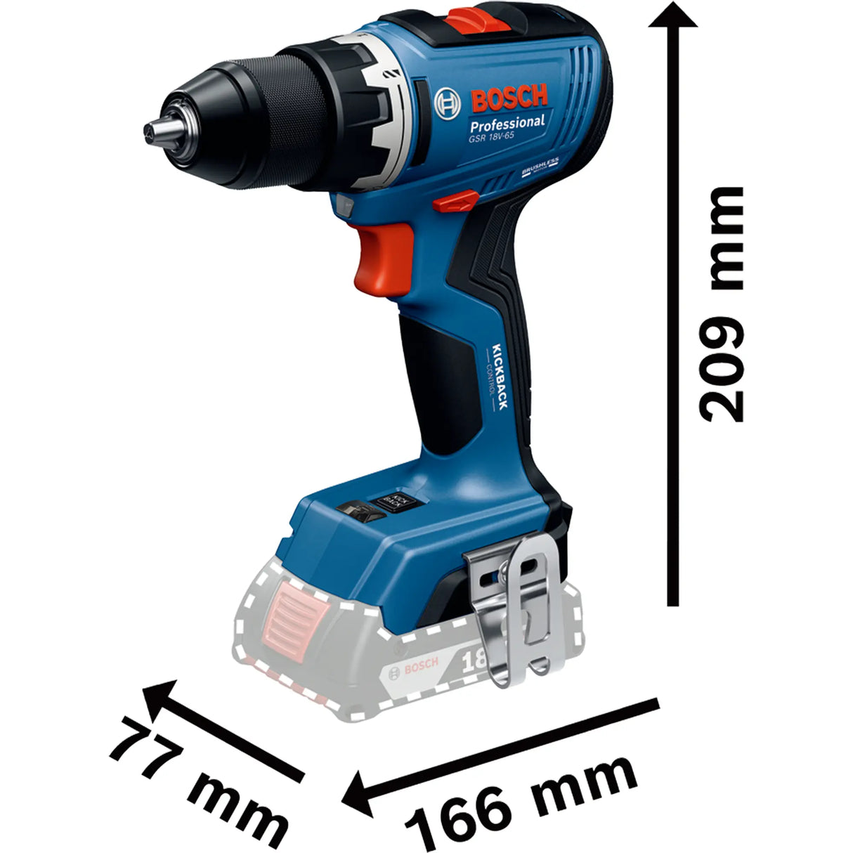 Set 3 Elettroutensili Bosch GSR + GBH + GWS 18V 5Ah
