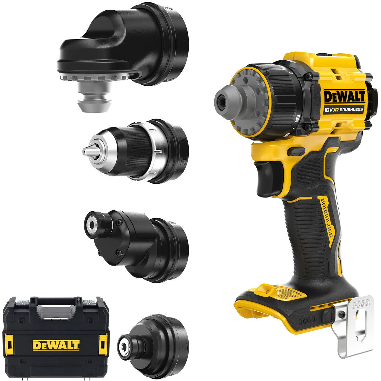 Trapano avvitatore multitesta Dewalt DCD803 18V