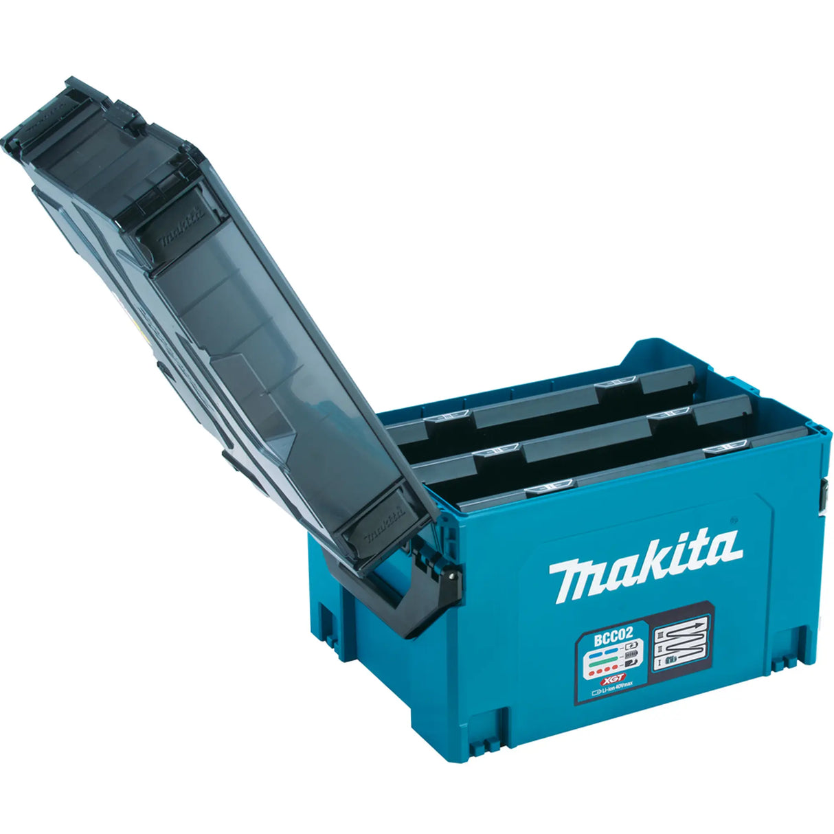 Caricabatterie Multiplo Makita BCC02 1914U0-3 40V