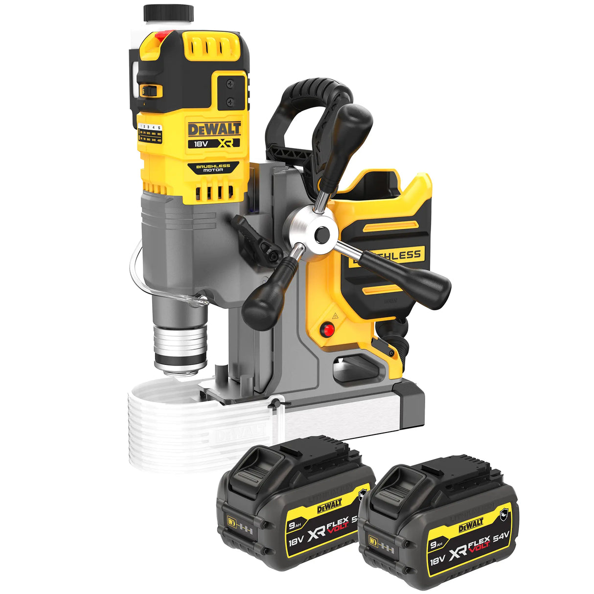 Trapano magnetico a colonna Dewalt DCD1623X2G-QW 18V 9Ah