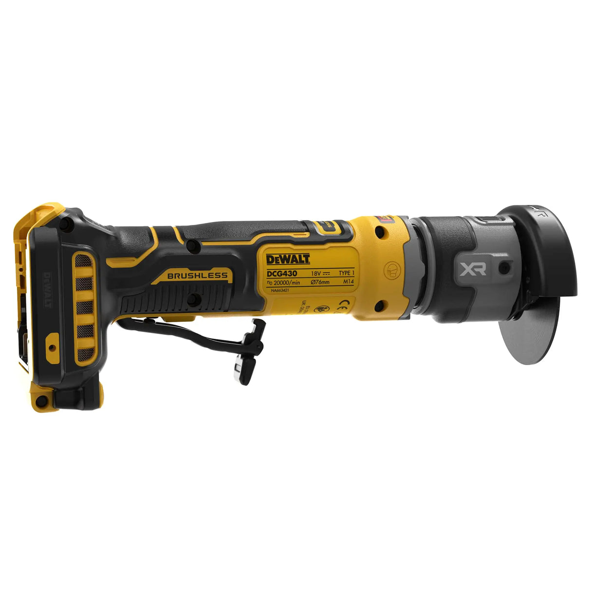 Minitroncatore Dewalt DCG430N-XJ 18V