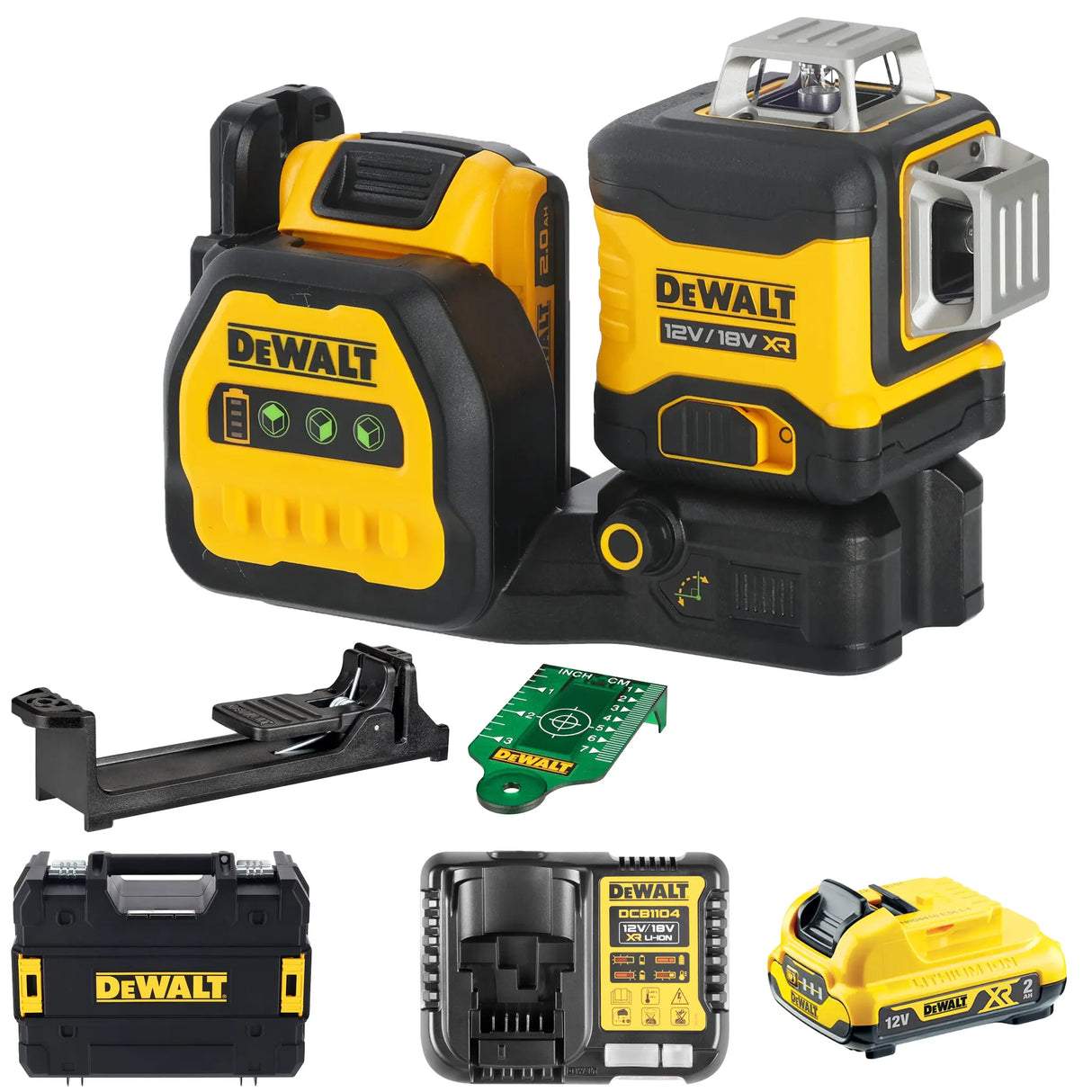 Livella Laser verde Dewalt DCE089D1G18-QW 12/18V 2Ah