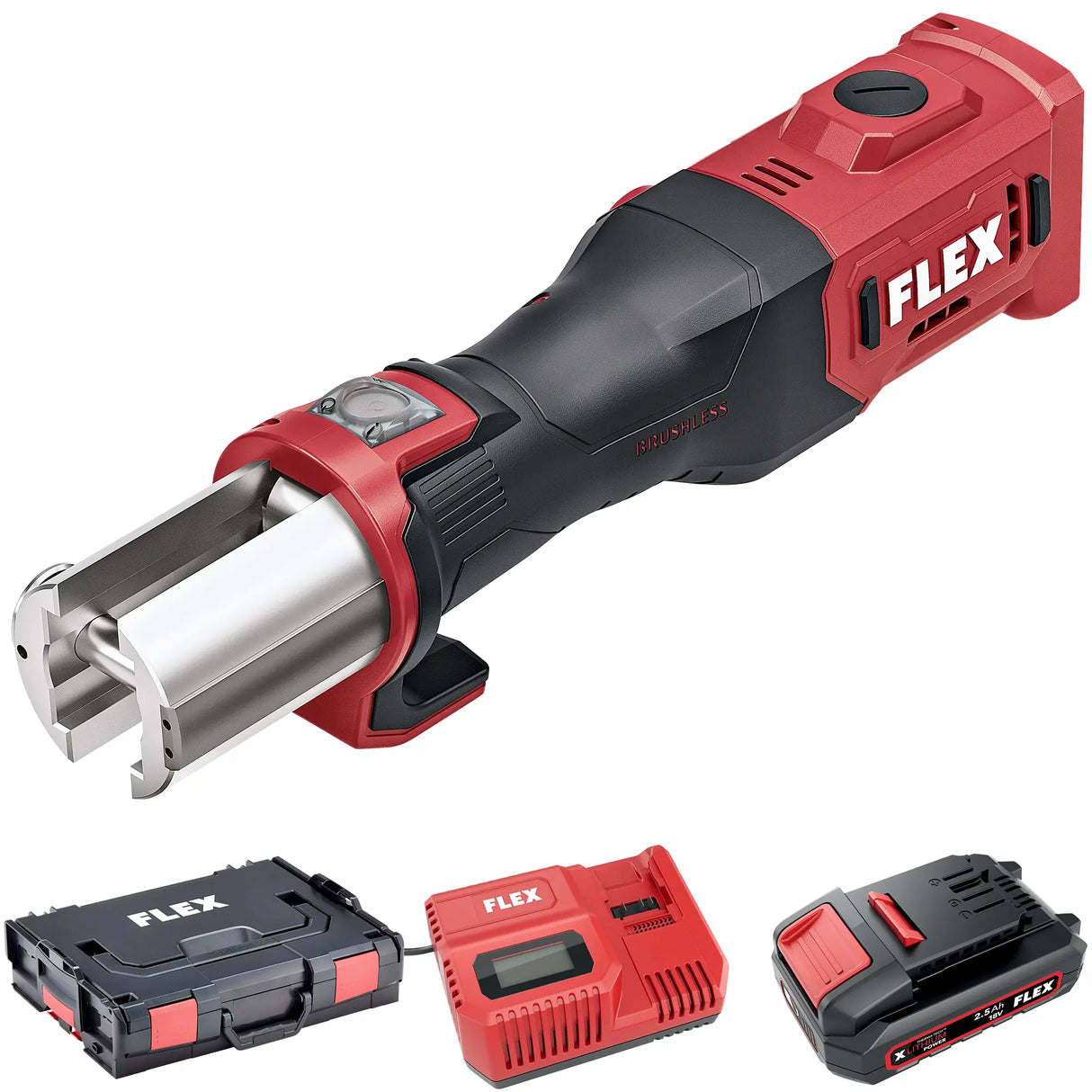 Pressatrice per tubi Flex PP 110 EC 18V