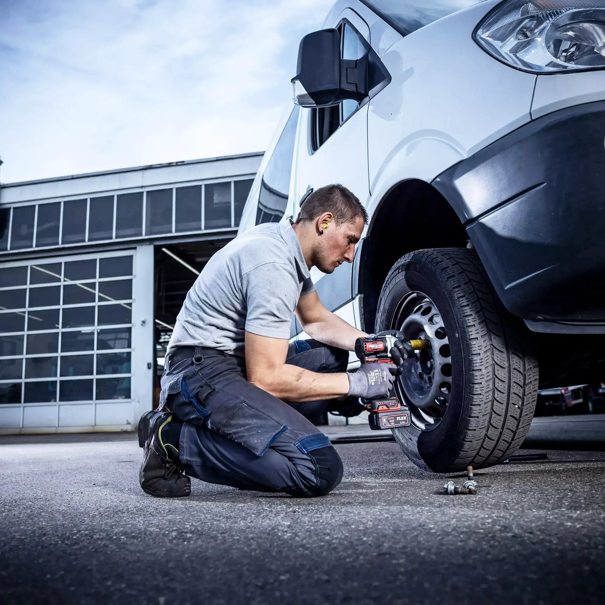 Slagsleutel Flex IW 1/2" 750 EC C 18V