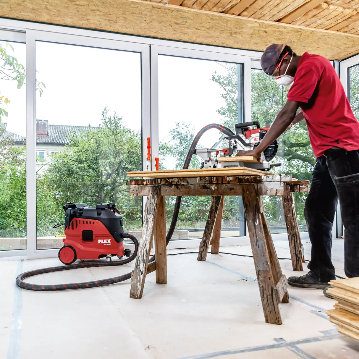 Sega circolare a trazione Flex SMS 190 EC 18V