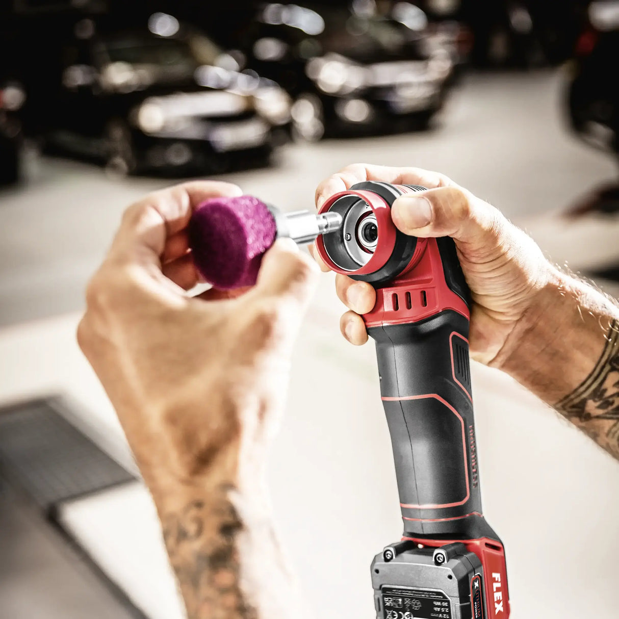 Lucidatrice rotorbitale Flex PXE 80 EC 12V