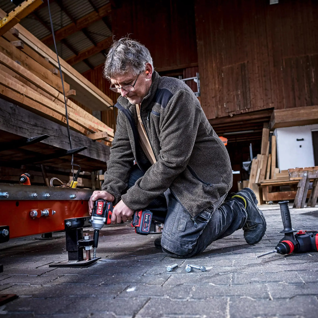 Slagsleutel Flex IW 1/2" 750 EC C 18V