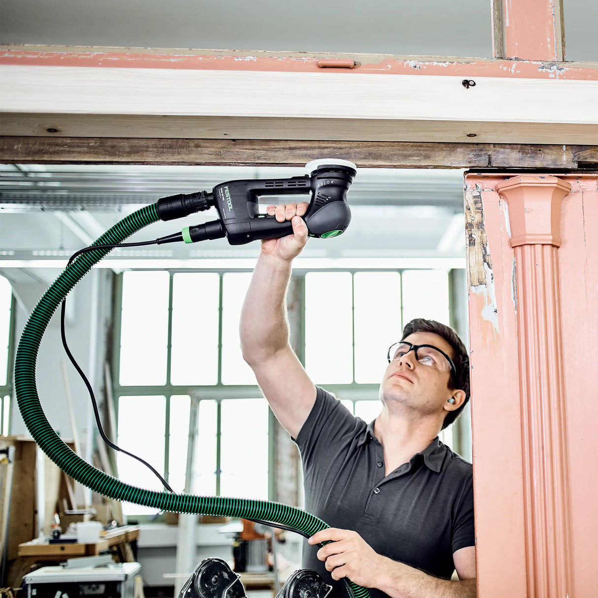 Levigatrice orbitale rotativa Festool RO 90 DX FEQ-Plus 400W