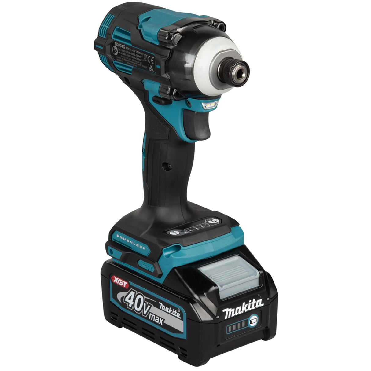 Avvitatore a impulsi Makita TD004GD201 40V 2.5Ah