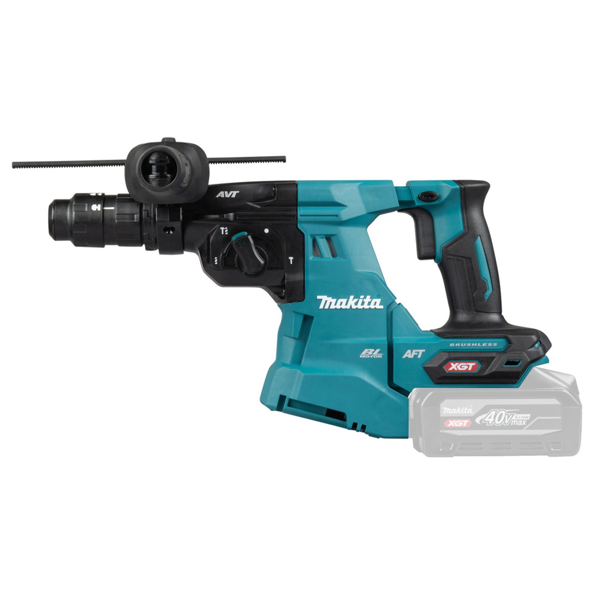 HR012GZ01 - Perceuse à percussion Makita HR012GZ01 XGT 40V SDS-Plus 28mm 3,3J - Image 9