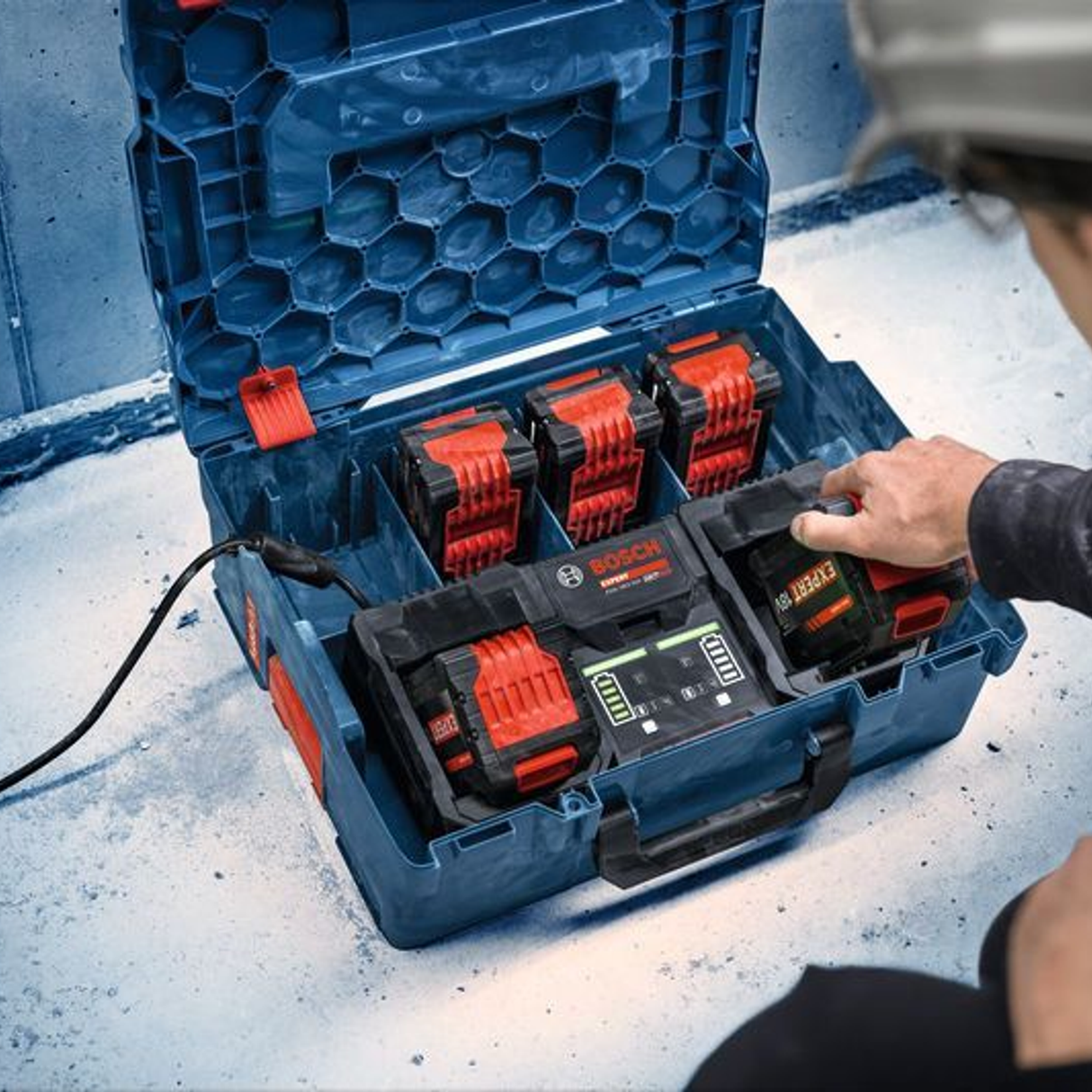 1600A0373X - Batterijset Bosch Professionele EXBA18V-80 18V 8Ah - Afbeelding 25
