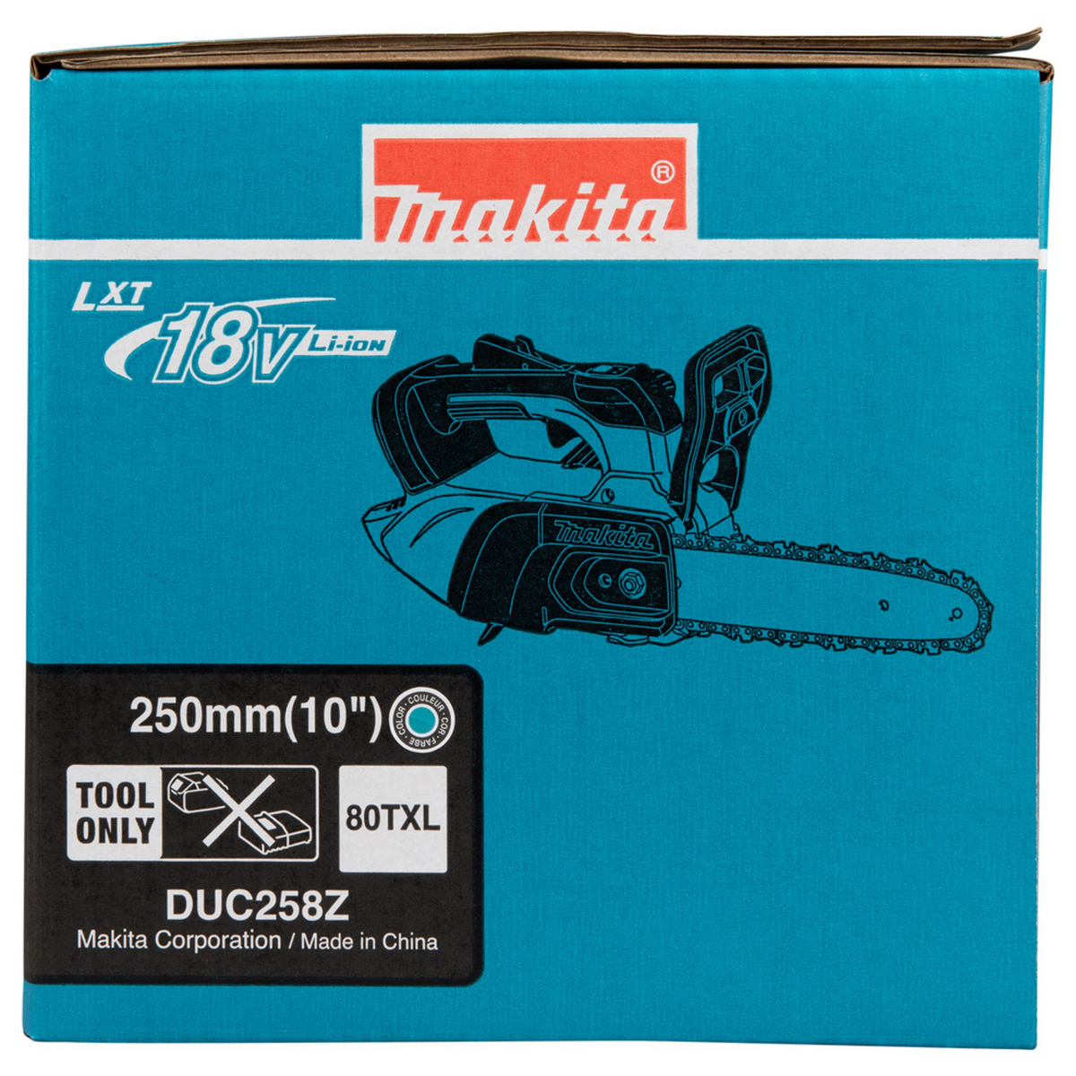 DUC258Z - Tronçonneuse électrique à poignée supérieure Makita DUC258Z 18V - Image 21