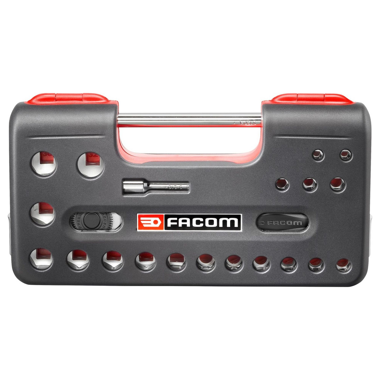 S.360DBOX4PB - Coffret de douilles Facom S.360DBOX4PB 1/2" avec cliquet (22 pièces) - Image 4