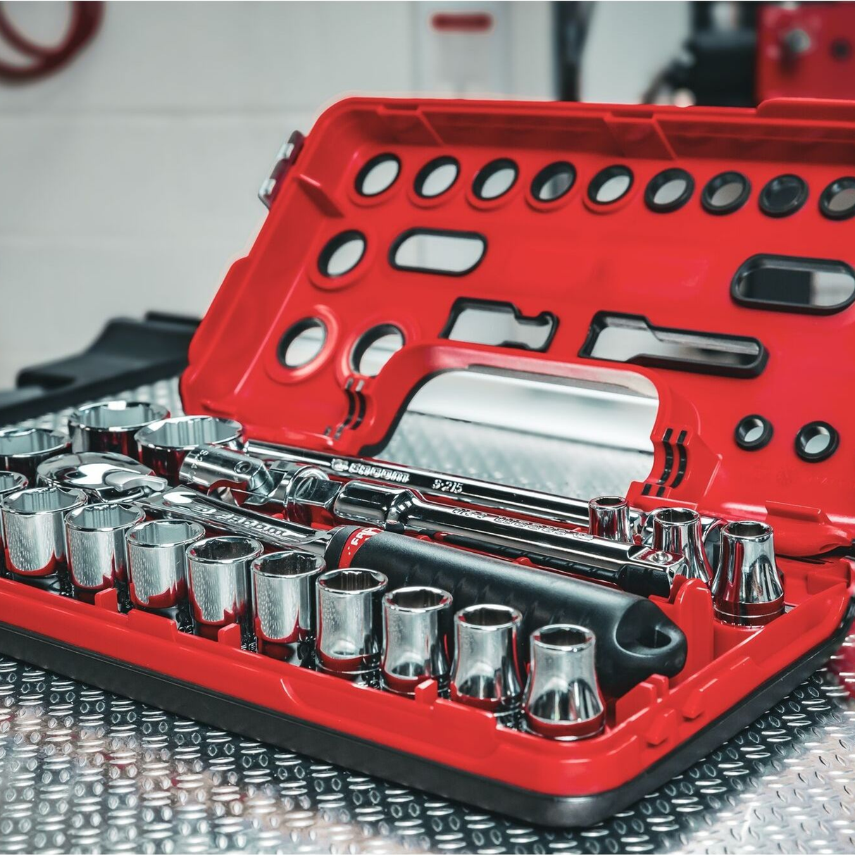 SL.DBOX1GRPPB - Set Chiavi a Bussola Facom SL.DBOX1GRPPB 1/2" OGV Grip 21 Pezzi - Immagine 7