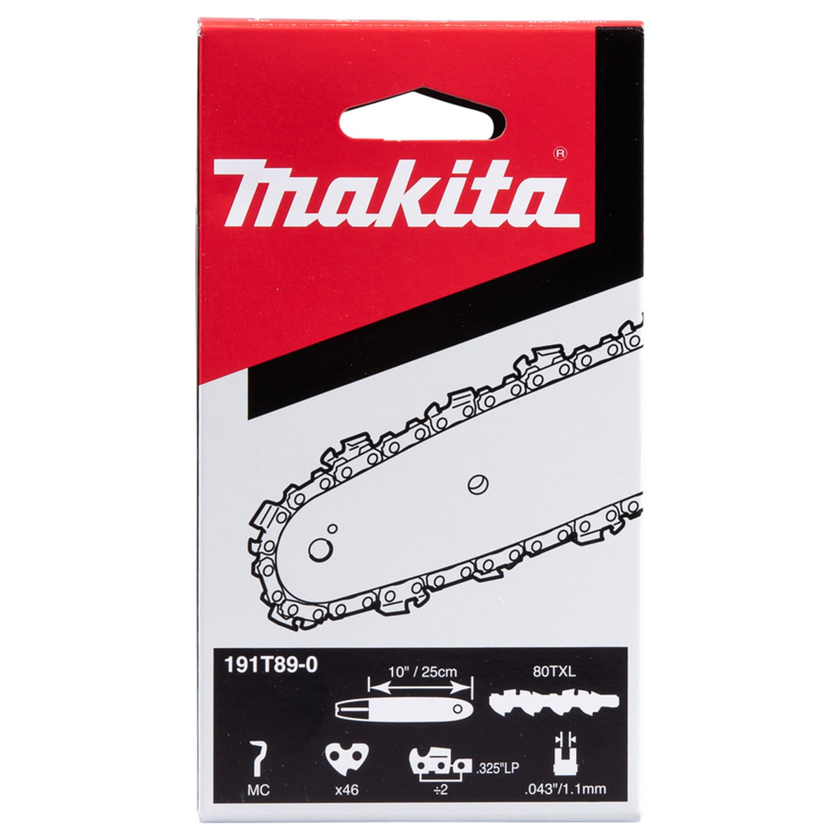 191T89-0 - Chaîne Makita 80TXL 191T89-0 .325" 1,1 mm 46 maillons - Image 3