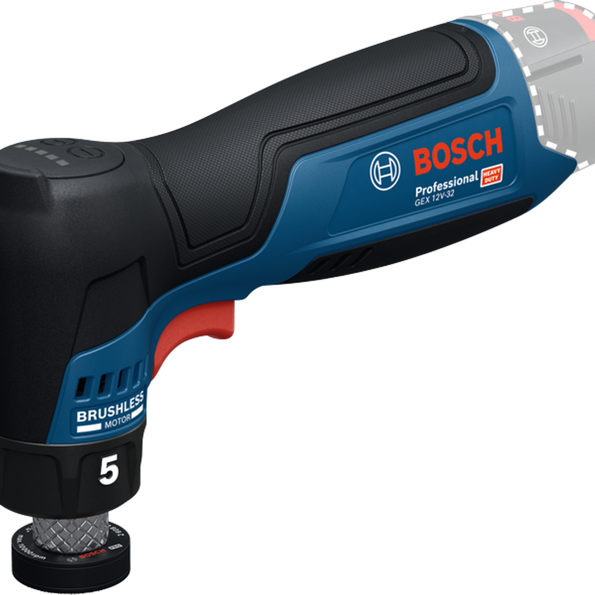 06019L2003 - Levigatrice Bosch GEX 12V-32 PRO 12V - Immagine 17