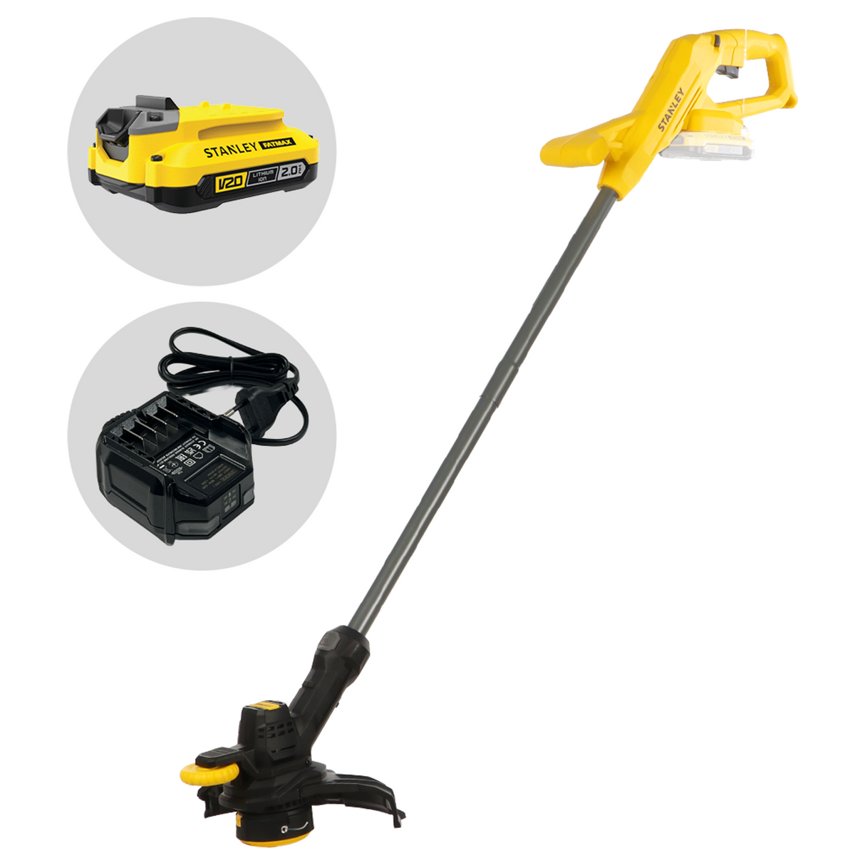 SFMCST925M1-QW - Débroussailleuse Stanley SFMCST925M1-QW 18V 2Ah
