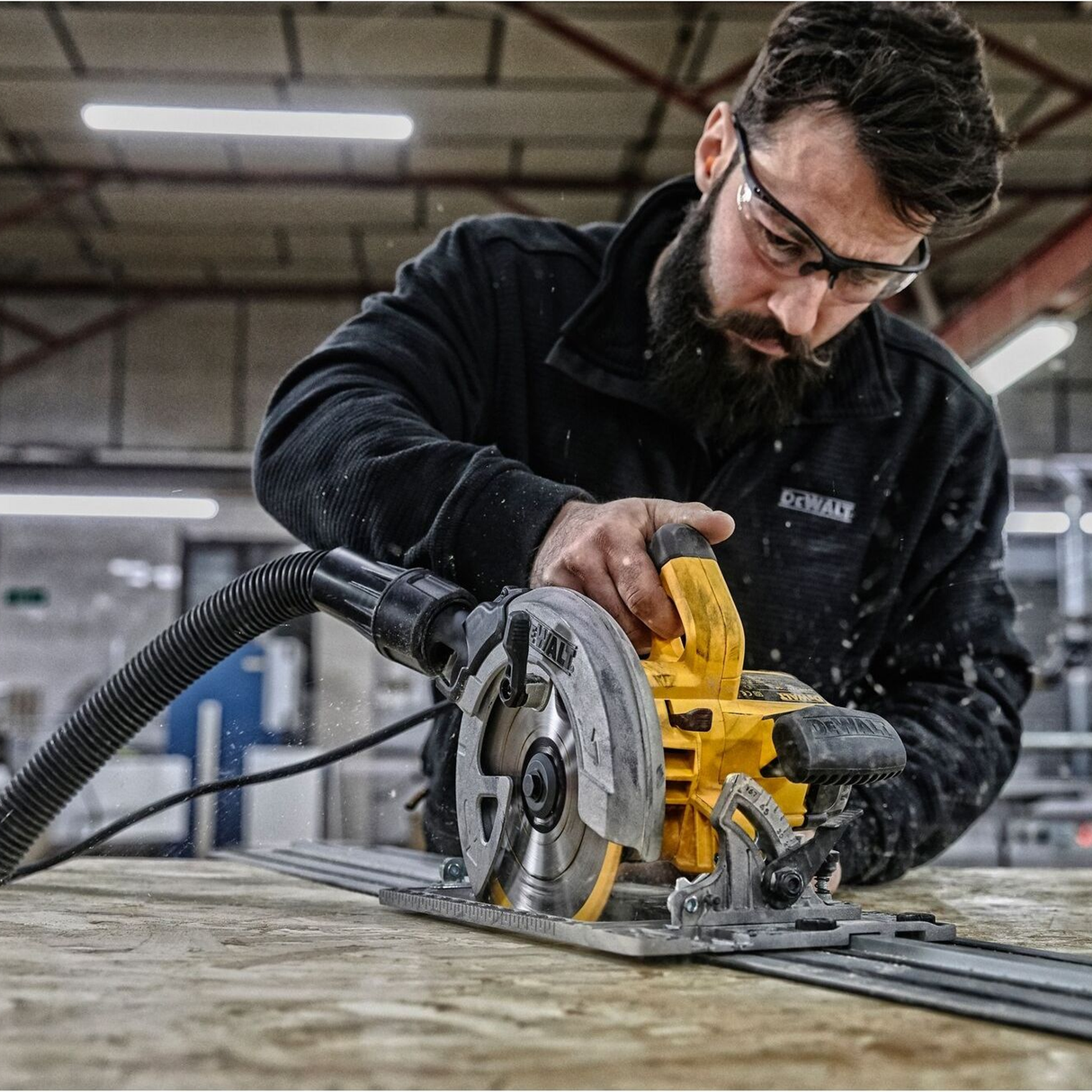 DWE576K-QS - Cirkelzaag Dewalt DWE576K-QS 1600W - Afbeelding 3
