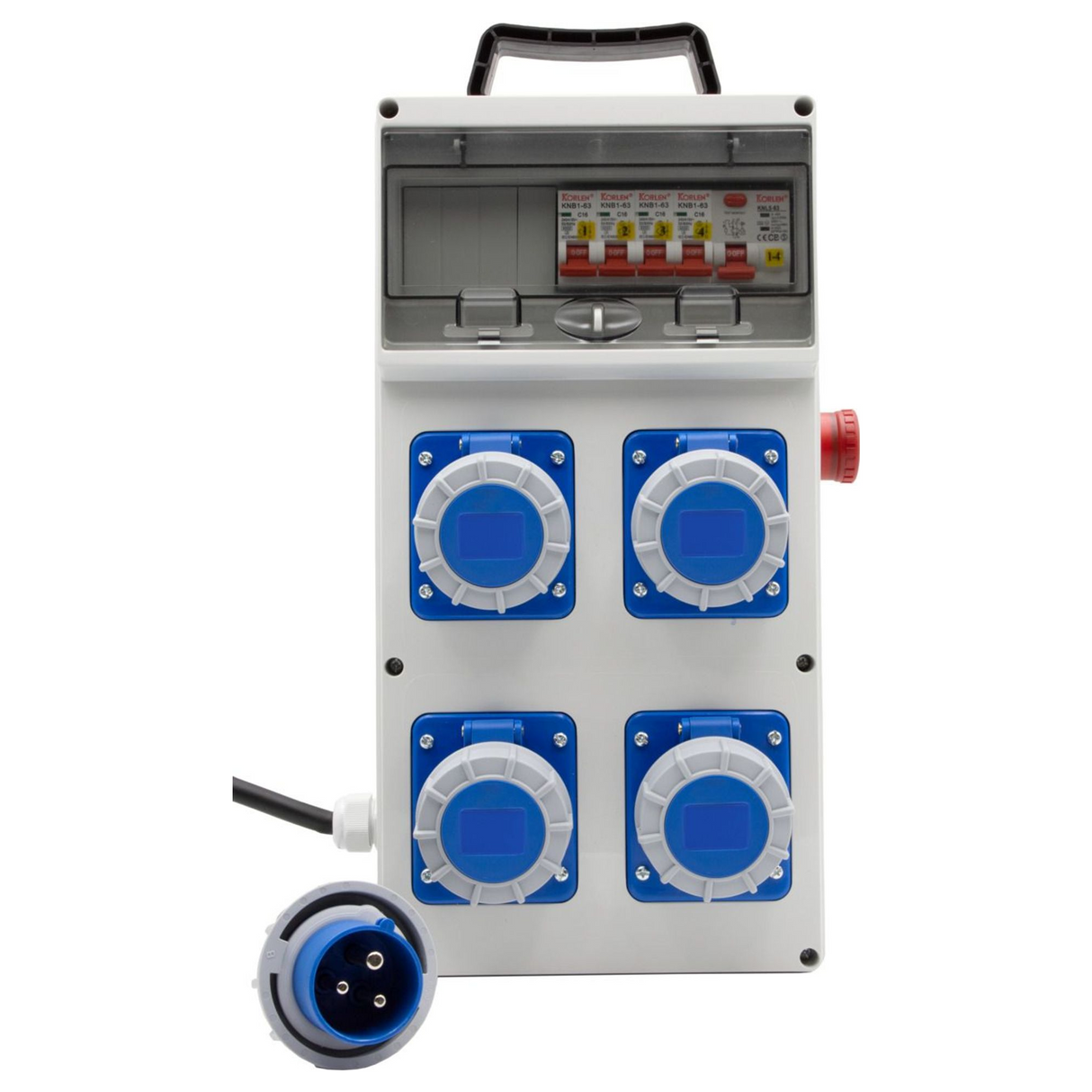 1154857220 - Brennenstuhl BSV 4 ITRE2 EMO 3500W stroomverdeler