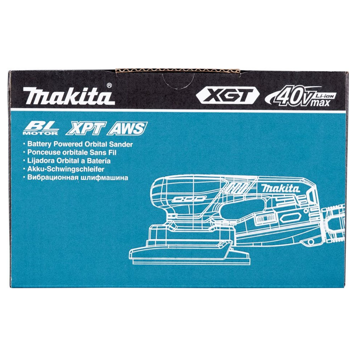 BO005CGZ - Levigatrice Orbitale Makita BO005CGZ 40V - Immagine 21