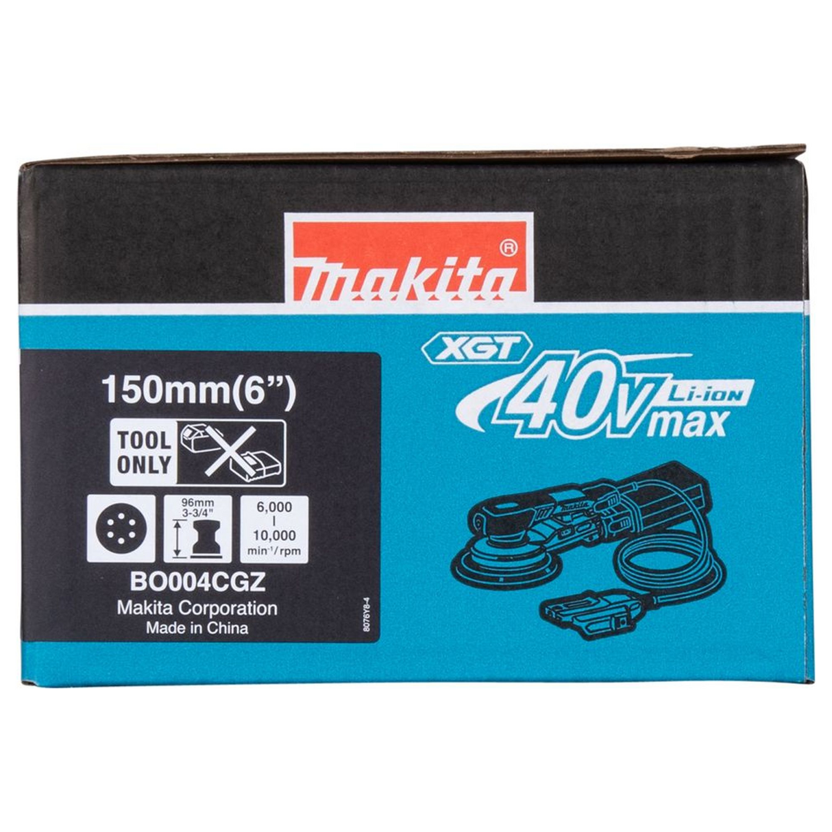 BO004CGZ - Excentrische schuurmachine Makita BO004CGZ 40V - Afbeelding 21