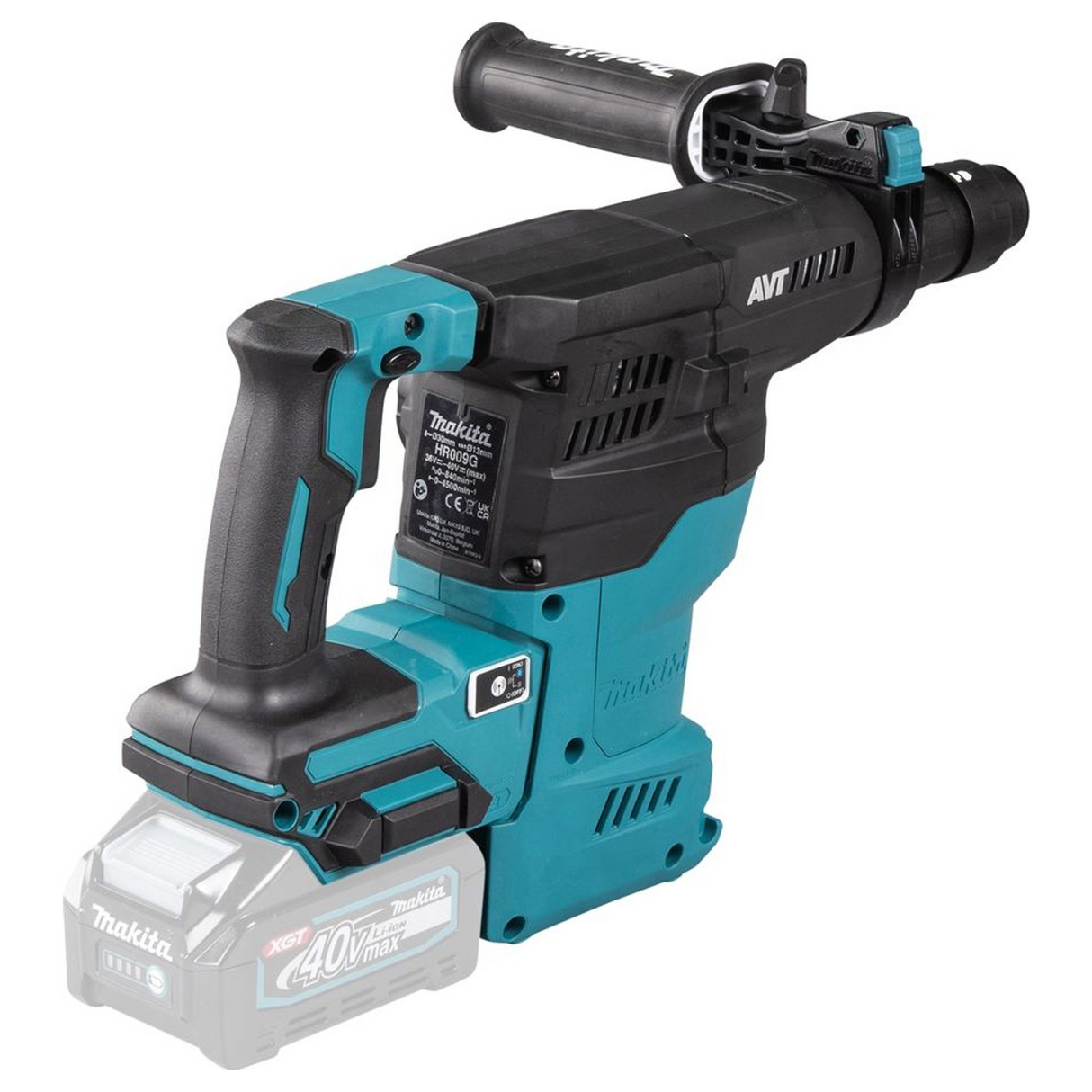 HR009GZ02 - Klopboor Makita HR009GZ02 40V - Afbeelding 5