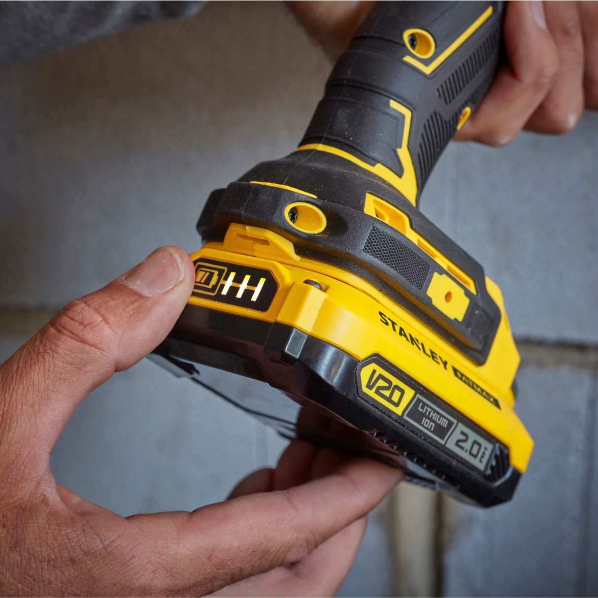 SFMCB202-XJ - Batterie Stanley FatMax V20 SFMCB202-XJ 18V 2Ah - Image 7
