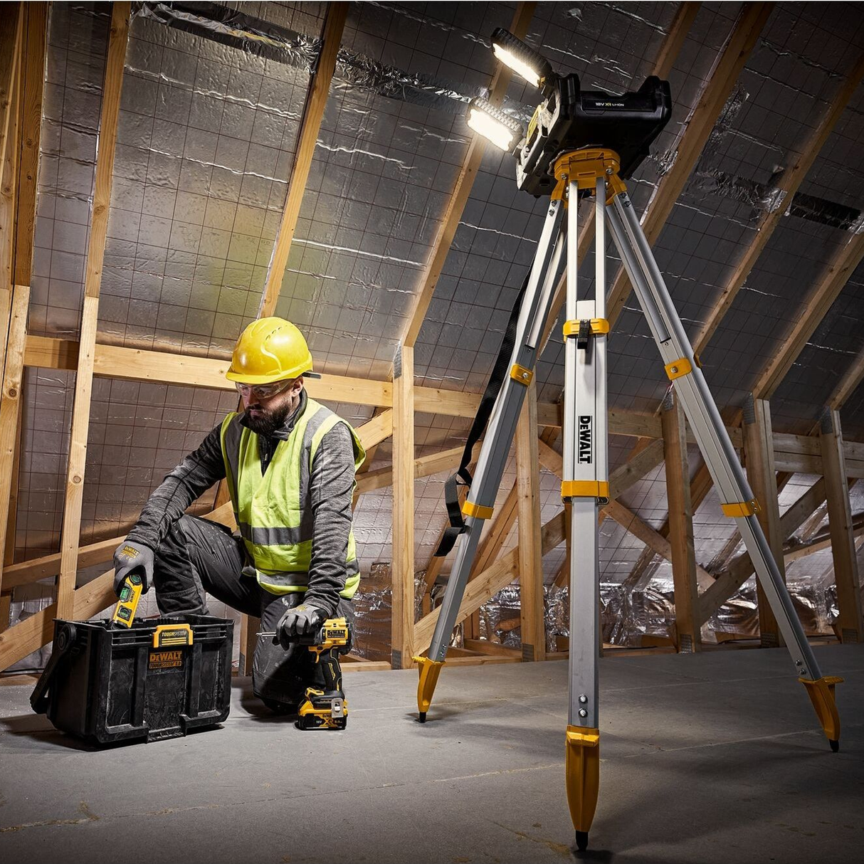 DWST08061-1 - Lampe de chantier Dewalt DWST08061-1 ToughSystem 2.0 18V - Image 13
