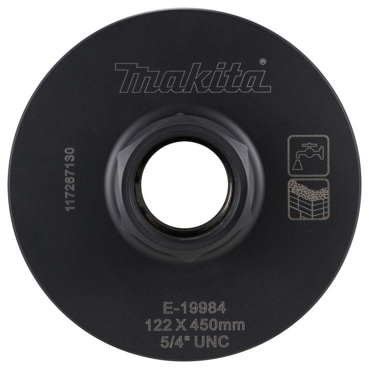 E-19984 - Couronne de diamant Makita E-19984 122 x 450 mm Humide 1-1/4" UNC - Image 5