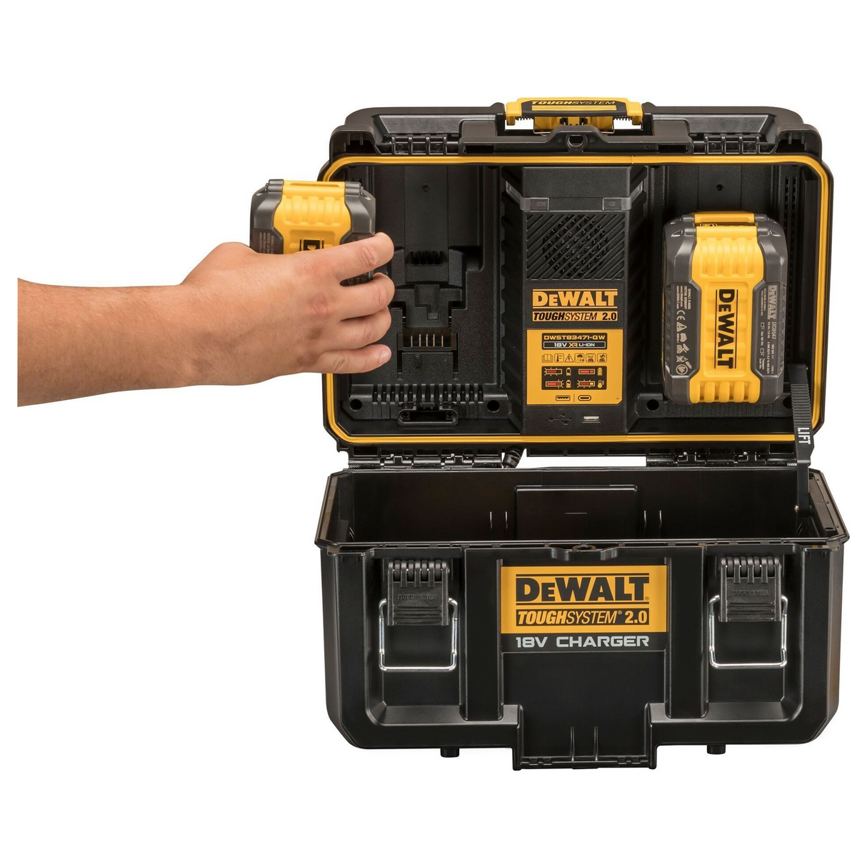DWST83471-QW - Chargeur double batterie Dewalt DWST83471-QW ToughSystem 2.0 - Image 13