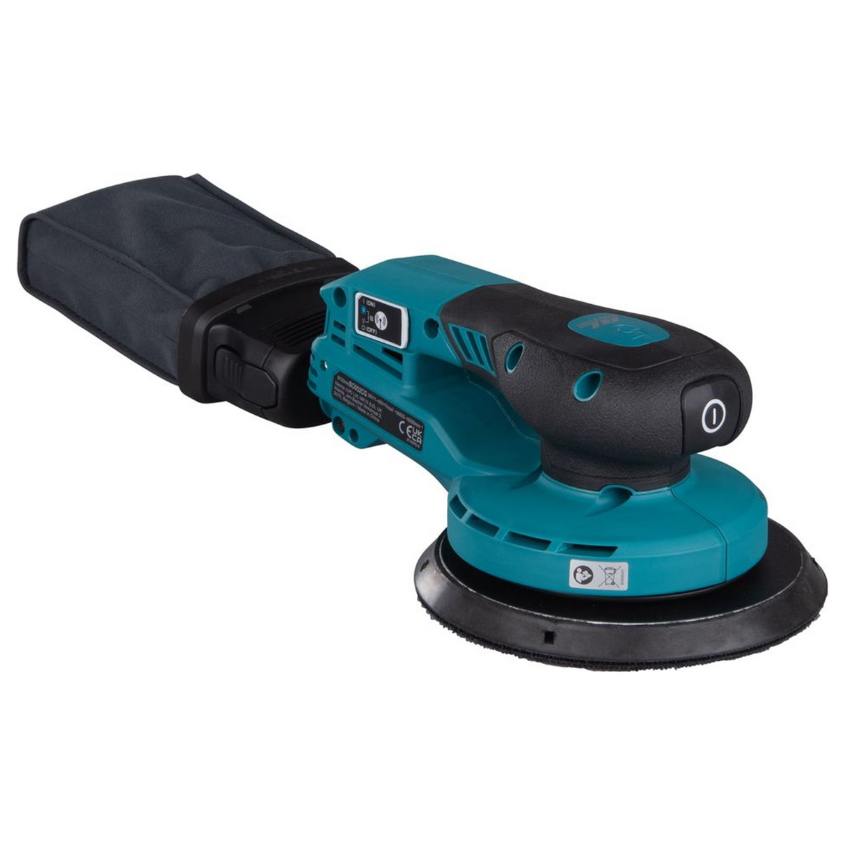BO002CG - Excentrische schuurmachine Makita BO002CGZ 40V - Afbeelding 7
