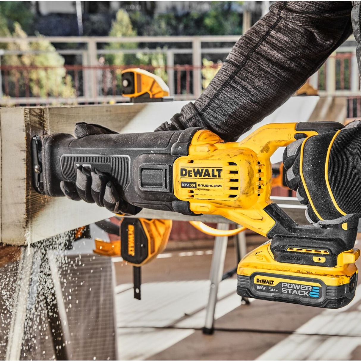 DCS386H2T-QW - Reciprocating Saw Dewalt DCS386H2T-QW 18V 5Ah Borstelloos - Afbeelding 5
