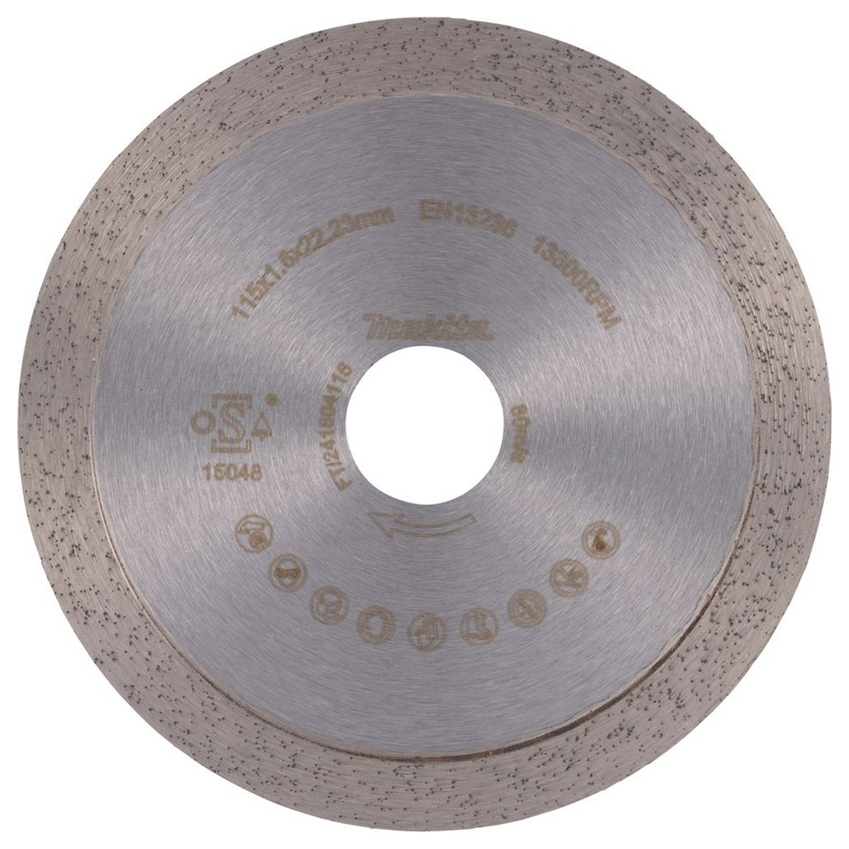 D-80210 - Disque diamanté Makita Couronne continue D-80210 115 mm - Image 3