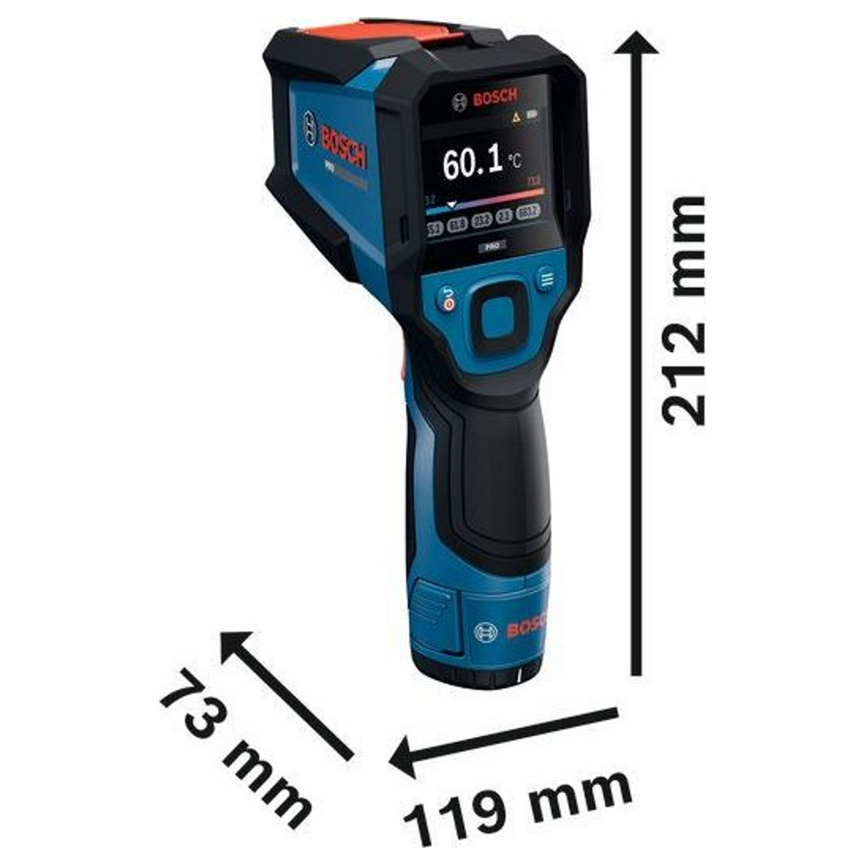 0601083A00 - Détecteur thermique Bosch SIG professionnel 12V-700-14 - Image 19