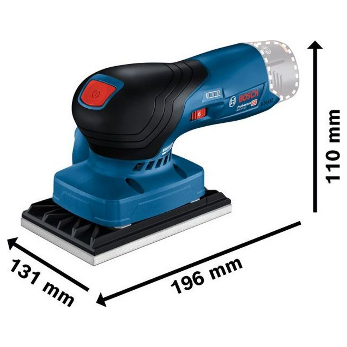 06019L0000 - Excentrische schuurmachine Bosch Professionele GSS 12V-13 PRO 12V - Afbeelding 18