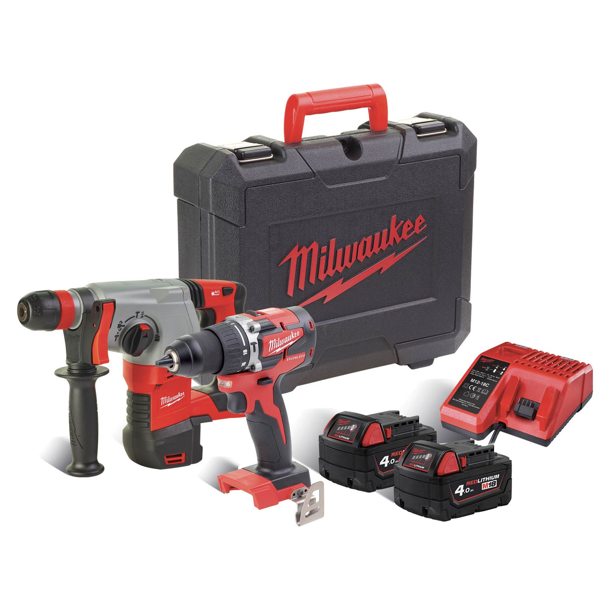 Kit Power Pack Milwaukee M18 PP2D-402C 18V 4Ah