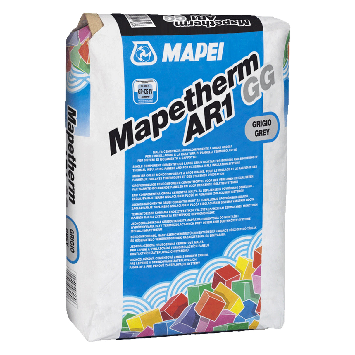 Colla Rasante Mapei Mapetherm AR1 GG Grigio 25KG