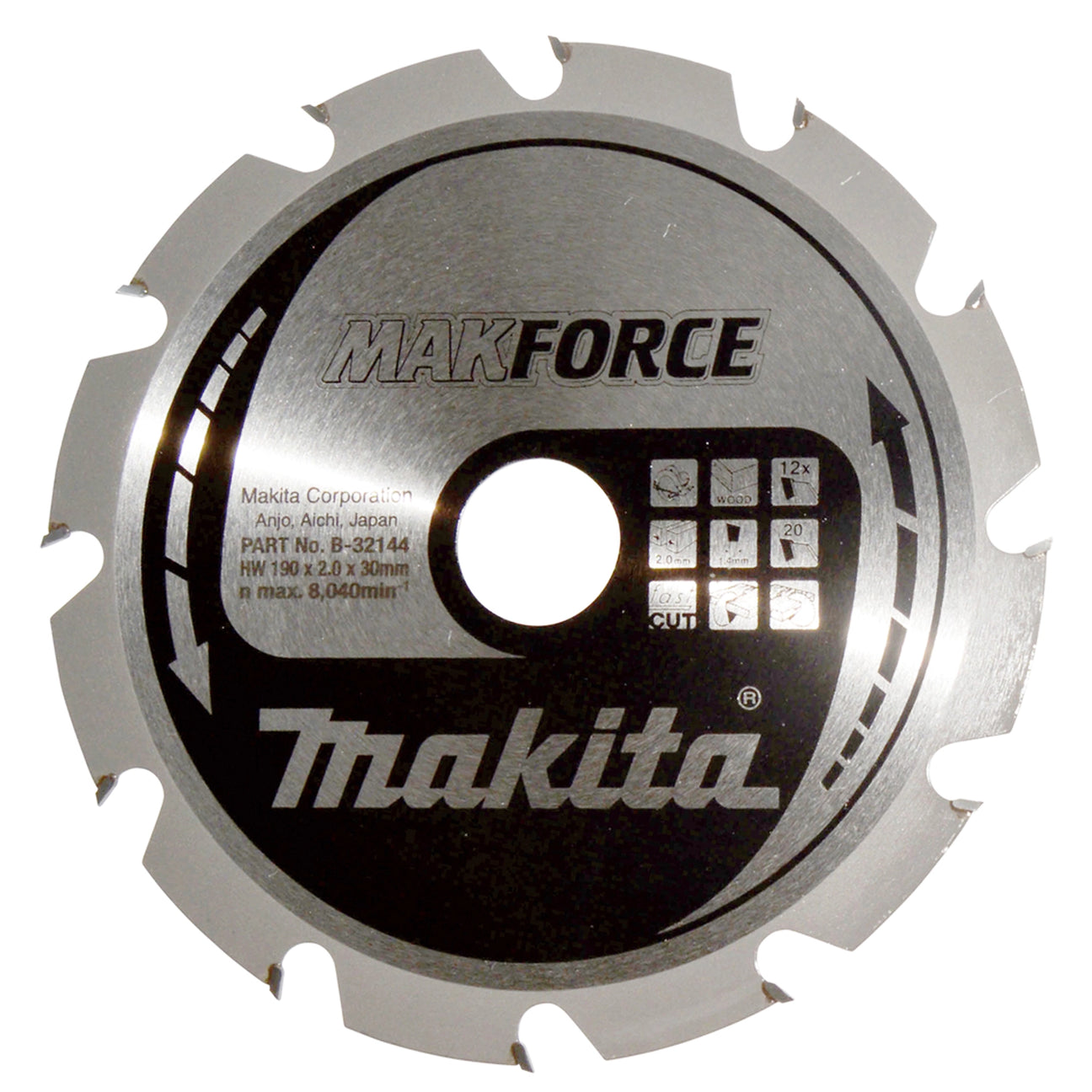 Disque en bois Makita B-32144