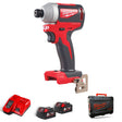 Avvitatore ad Impulsi Milwaukee M18 BLID2-502X 18V 5Ah
