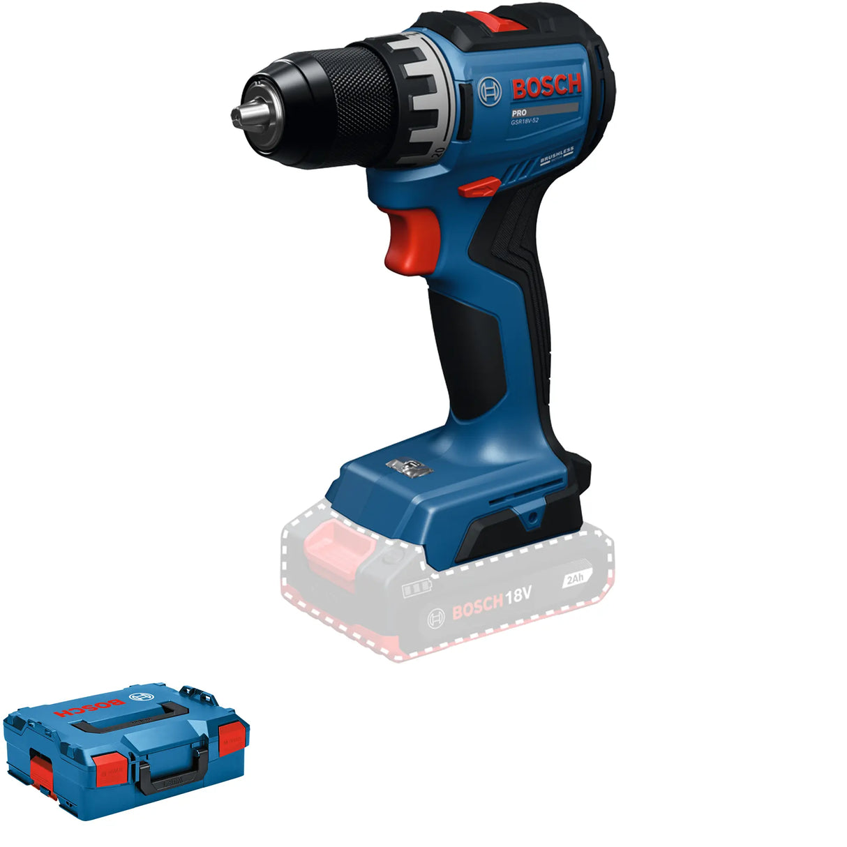 Trapano Avvitatore Bosch GSR18V-52 18V