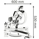 Radial cutting machine Bosch GCM 12 SDE