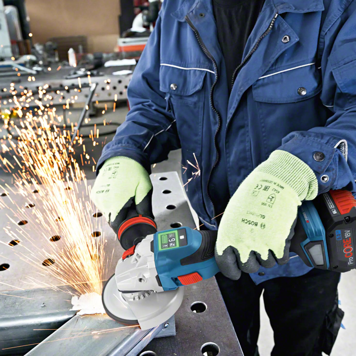 Smerigliatrice Bosch GWS 18V-15 SC