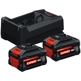 Starter Set Bosch Expert EXBA18V-55 18V 5.5Ah