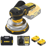 Levigatrice Orbitale DeWalt DCW230P2-QW 18V 5Ah