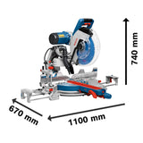 Troncatrice Bosch GCM 12 GDL 2000W