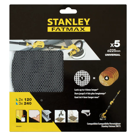 Dischi Carta Abrasiva Stanley STA39297-XJ