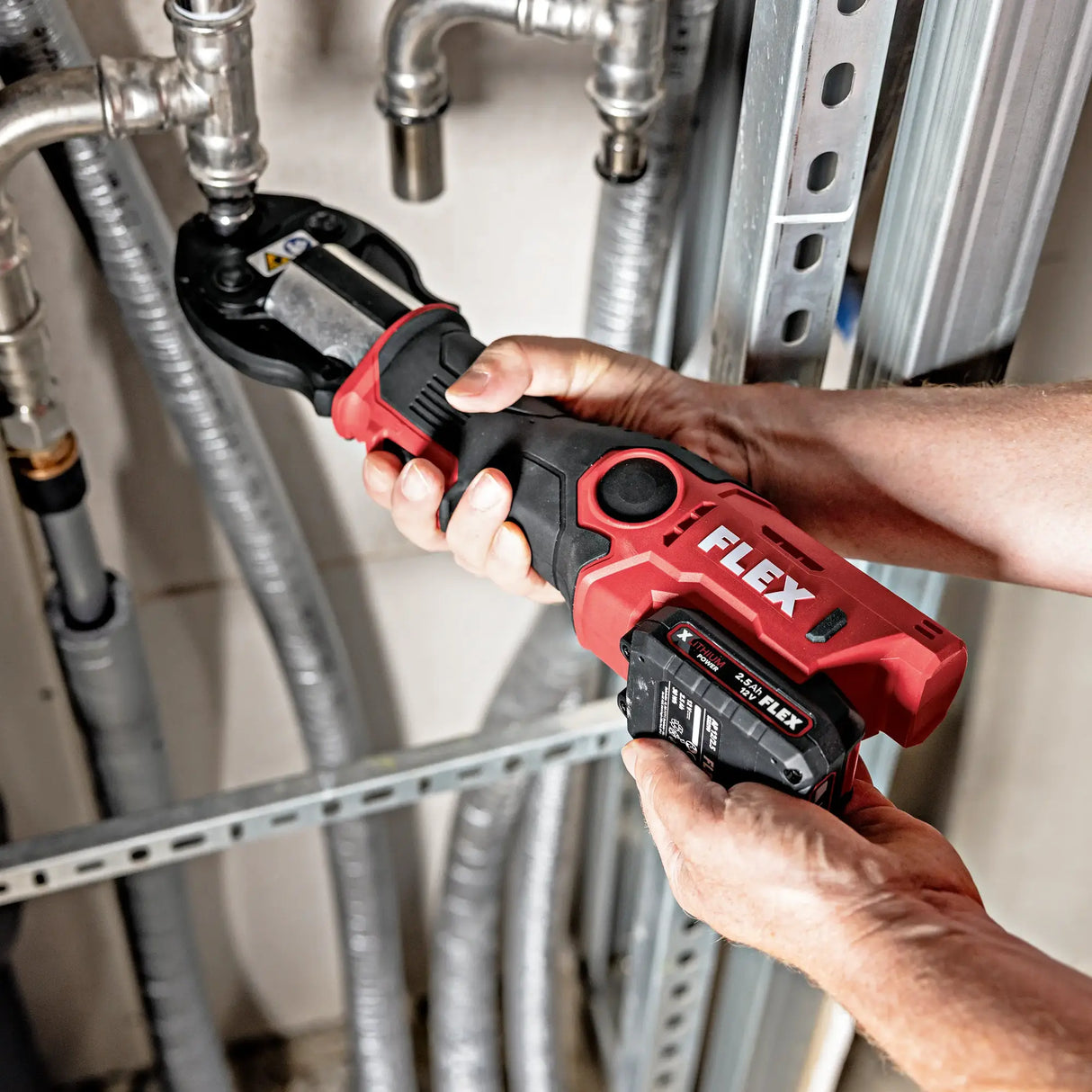 Pijppersmachine Flex PP 40 12V