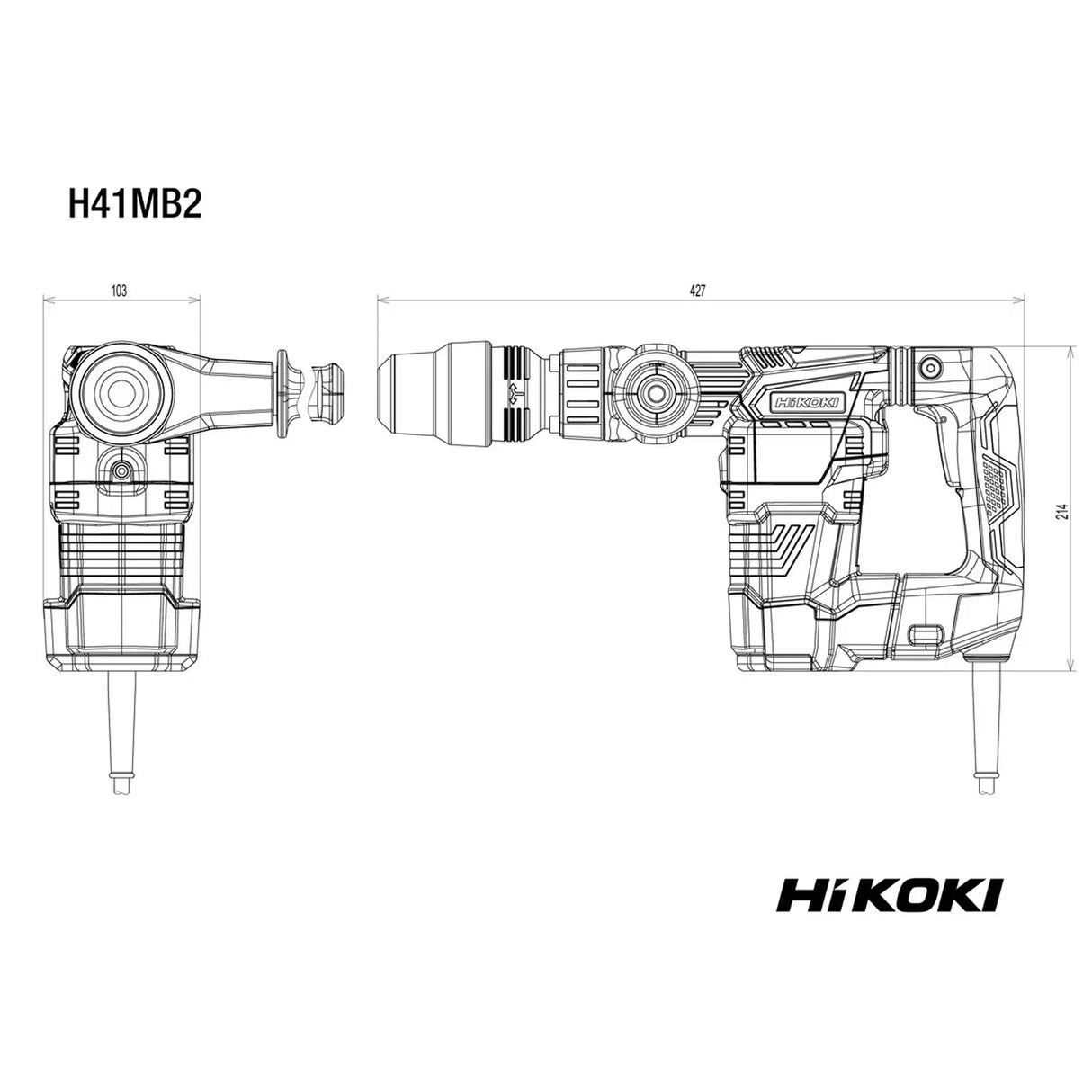 Martello Demolitore Hikoki H41MB2WSZ