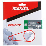 Disco Efficut T.C.T. Makita B-64191